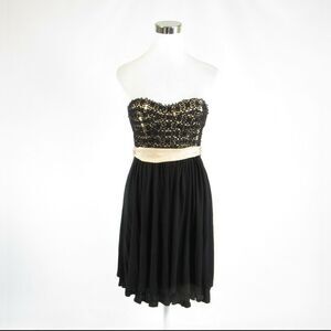 Lil black cotton blend corset dress 2